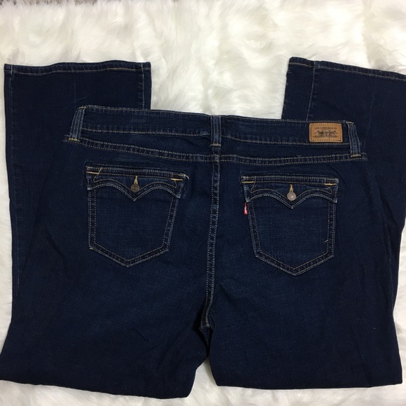 Levi’s 542 Flare Jeans Size 24W Plus Size EUC - Picture 3 of 5